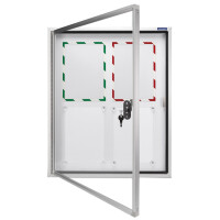 magnetoplan Schaukasten CC, 6 x DIN A4, Außen-...