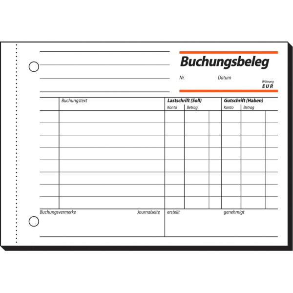 sigel Formularbuch "Kassenabrechnung", A4, 2 x 50 Blatt