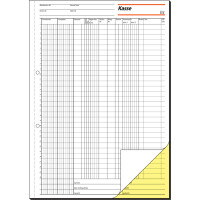 sigel Formularbuch "Kassenabrechnung", A4, 2 x 50 Blatt