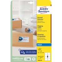 AVERY Zweckform Inkjet Versand-Etiketten, 99,1 x 57 mm,...