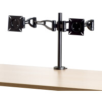 Fellowes Doppel-Monitorarm Vista, schwarz