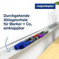 magnetoplan Weißwandtafel SP, (B)1.800 x (H)1.200 mm