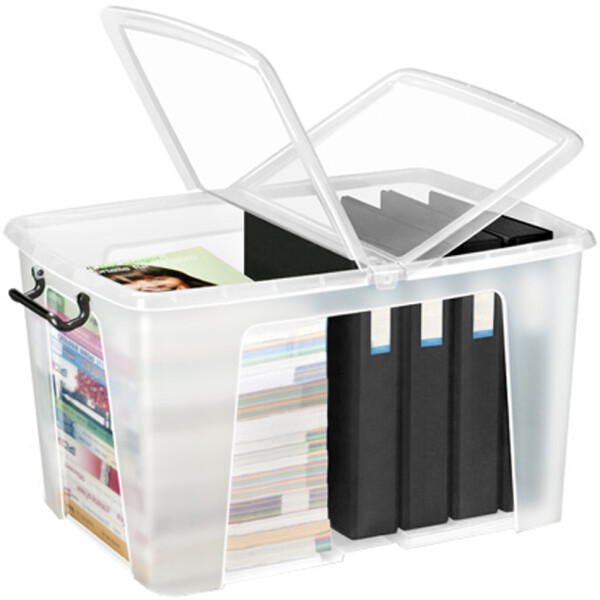 CEP Aufbewahrungsbox strata, 40 Liter, transparent