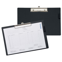 MAUL Klemmbrett mit Folienüberzug, DIN A4 quer, schwarz