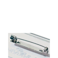 DURABLE Namensschild Clip-Card, mit Plattennadel, 67 x 17 mm