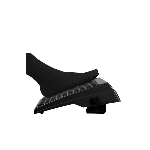 UNiLUX Fußstütze ORIGIN, höhenverstellbar, Farbe: schwarz