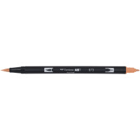 Tombow Doppelfasermaler "ABT DUAL BRUSH PEN", black
