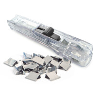 RAPESCO Dokumentenclip-Spender Supaclip 40, transparent