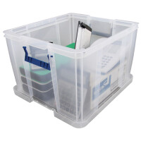 Fellowes Aufbewahrungsbox ProStore, 48 Liter, transparent