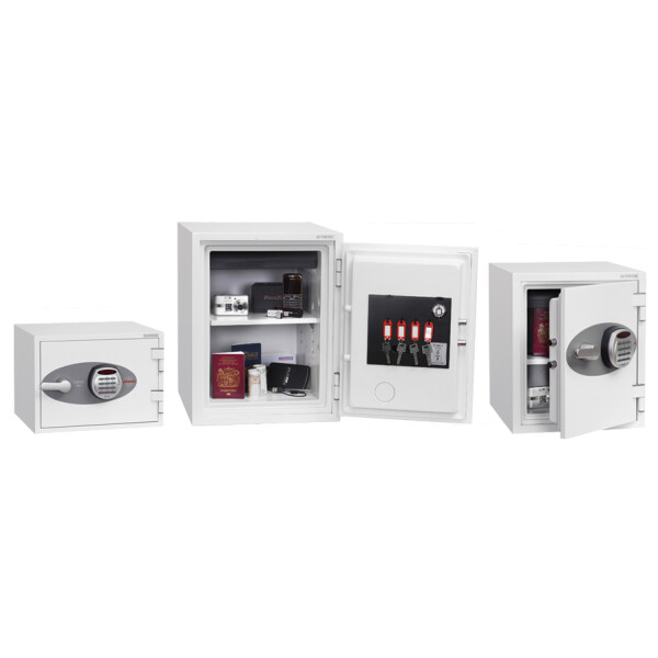 phoenix Dokumentenschutz-Tresor TITAN FS1282E, signalweiß