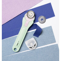 folia Rollmesser, inkl. 3 Klingen, schwarz