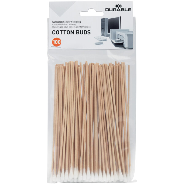 DURABLE Reinigungsstäbchen COTTON BUDS