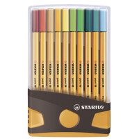 STABILO Fineliner point 88, 20er ColorParade