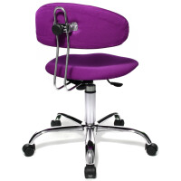 Topstar Bürodrehstuhl "Sitness 40", violett