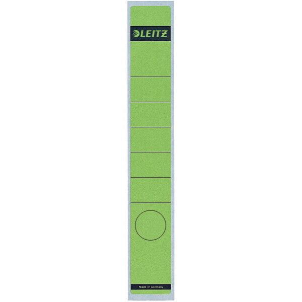 LEITZ Ordnerrücken-Etikett, 39 x 285 mm, lang, schmal, gelb
