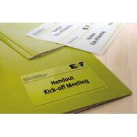 HERMA Transparente Folien-Etiketten SPECIAL, 210 x 297 mm