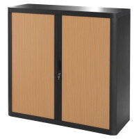 PAPERFLOW Rollladenschrank easyOffice, 2 Fachböden