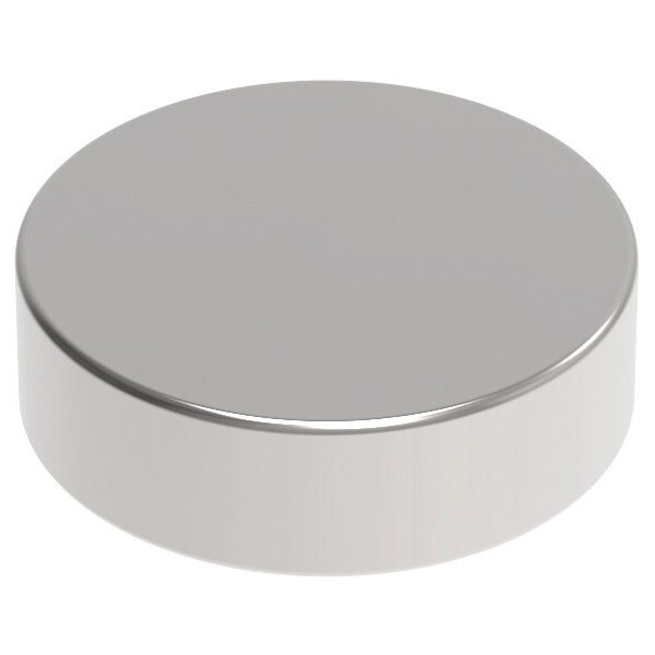 MAUL Neodym-Magnet, Durchmesser: 10 x (H)3 mm, nickel