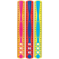 Maped Flachlineal Kidy Grip, 300 mm, aus Kunststoff