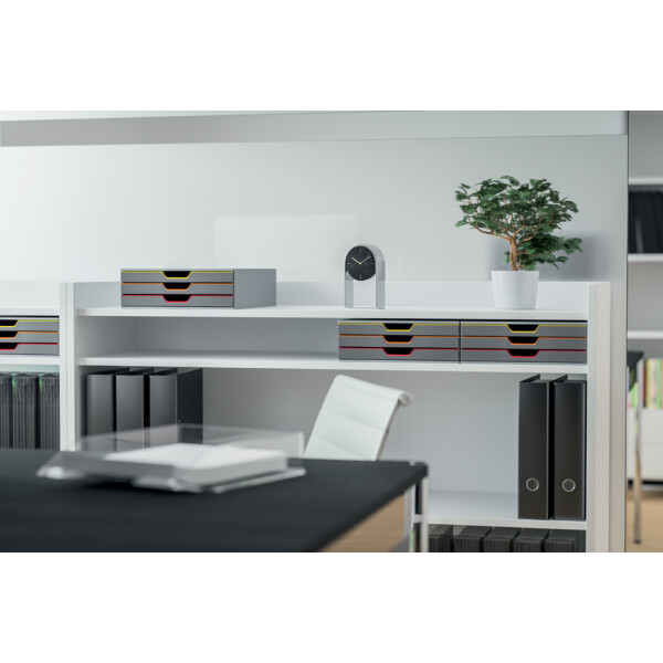 DURABLE Schubladenbox "VARICOLOR 3", mit 3 Schubladen