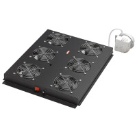 DIGITUS Dachlüftereinheit, 6 Lüftern, schwarz...