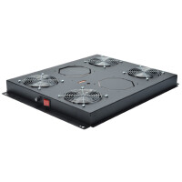 DIGITUS Dachlüftereinheit, 6 Lüftern, schwarz (RAL9005)