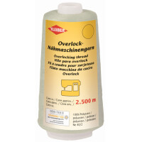 KLEIBER Overlock-Nähmaschinengarn, 2.500 m, schwarz