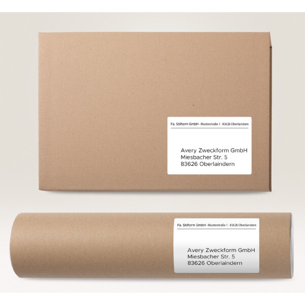 AVERY Zweckform Universal-Etiketten, 105 x 35 mm, weiß