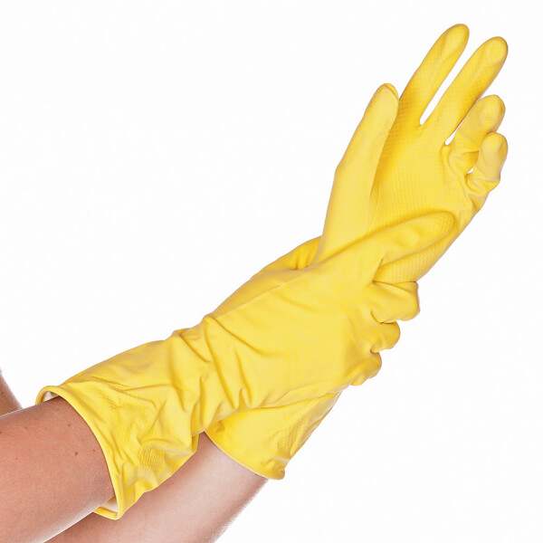 HYGOSTAR Latex-Universal-Handschuh Bettina, M, gelb