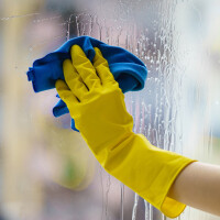 HYGOSTAR Latex-Universal-Handschuh Bettina, M, gelb