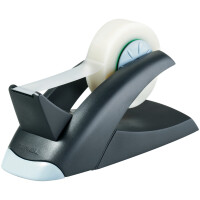 DURABLE Tischabroller TAPE DISPENSER VEGAS, schwarz silber