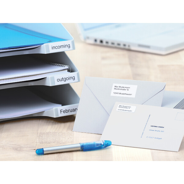 HERMA Inkjet-Etiketten SPECIAL, 88,9 x 46,6 mm, weiß