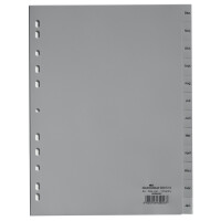 DURABLE Kunststoff-Register, Monate, A4, Januar - Dezember