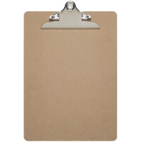 MAUL Klemmbrett MAULclassic, Hartfaser-Holz, A4 hoch