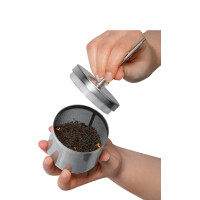 PROFI COOK Tee-Wasserkocher PC-WKS 1020 G, Edelstahl schwarz