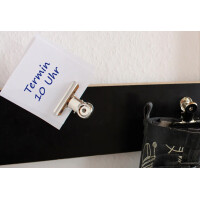 MAUL Briefklemmer aus Metall, Farbe: nickel, Breite: 70 mm