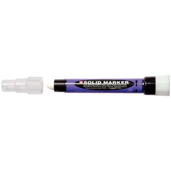 Sakura Industriemarker SOLID MARKER SLIM, weiß