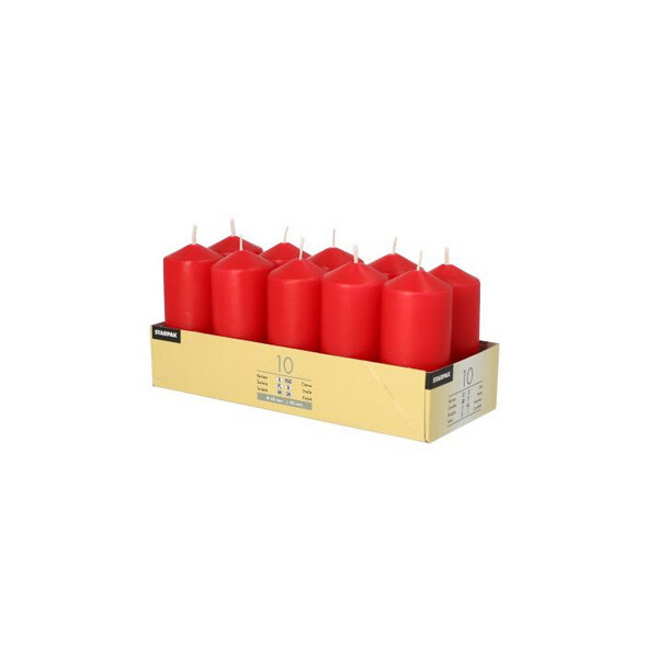 STARPAK Stumpenkerze, Durchmesser: 40 mm, kiwi