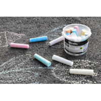 Wonday Straßenmalkreide, 20er Kunststoffeimer