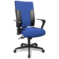 Topstar Bürodrehstuhl "Two 20", rot schwarz