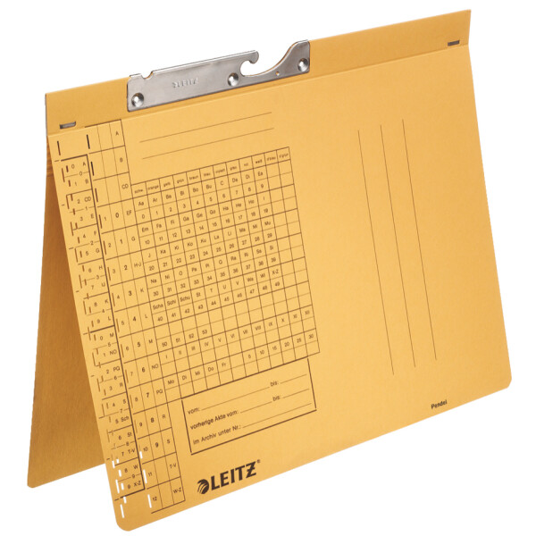 LEITZ Pendelhefter, A4, Behördenheftung, blau, 250 g m