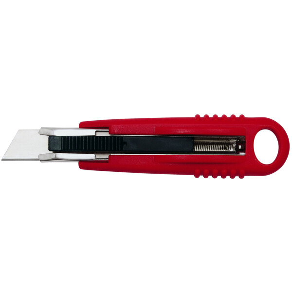 WEDO Safety-Cutter Standard, Klinge: 18 mm, rot schwarz