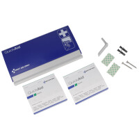 FIRST AID ONLY Pflasterspender Elastic, blau, bestückt