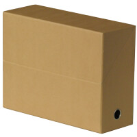 Oxford Dokumentenmappe, DIN A4, aus Wellpape, schwarz