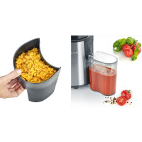 SEVERIN Entsafter ES 3566, 400 Watt, Edelstahl schwarz