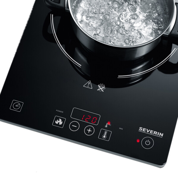 SEVERIN Induktionskochplatte KP 1071, 2000 Watt, schwarz