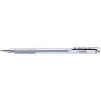 Pentel Gel-Tintenroller Hybrid Gel Grip Met. K118, silber