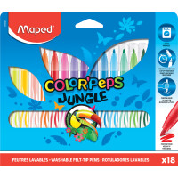 Maped Fasermaler COLORPEPS Jungle, 12er Kartonetui
