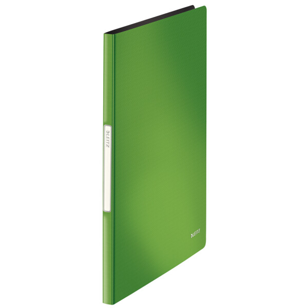 LEITZ Sichtbuch Solid, A4, PP, mit 20 H&uuml;llen, hellgr&uuml;n