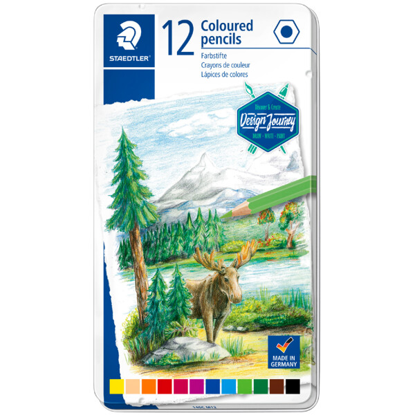 STAEDTLER Buntstift Design Journey, 72er Metalletui